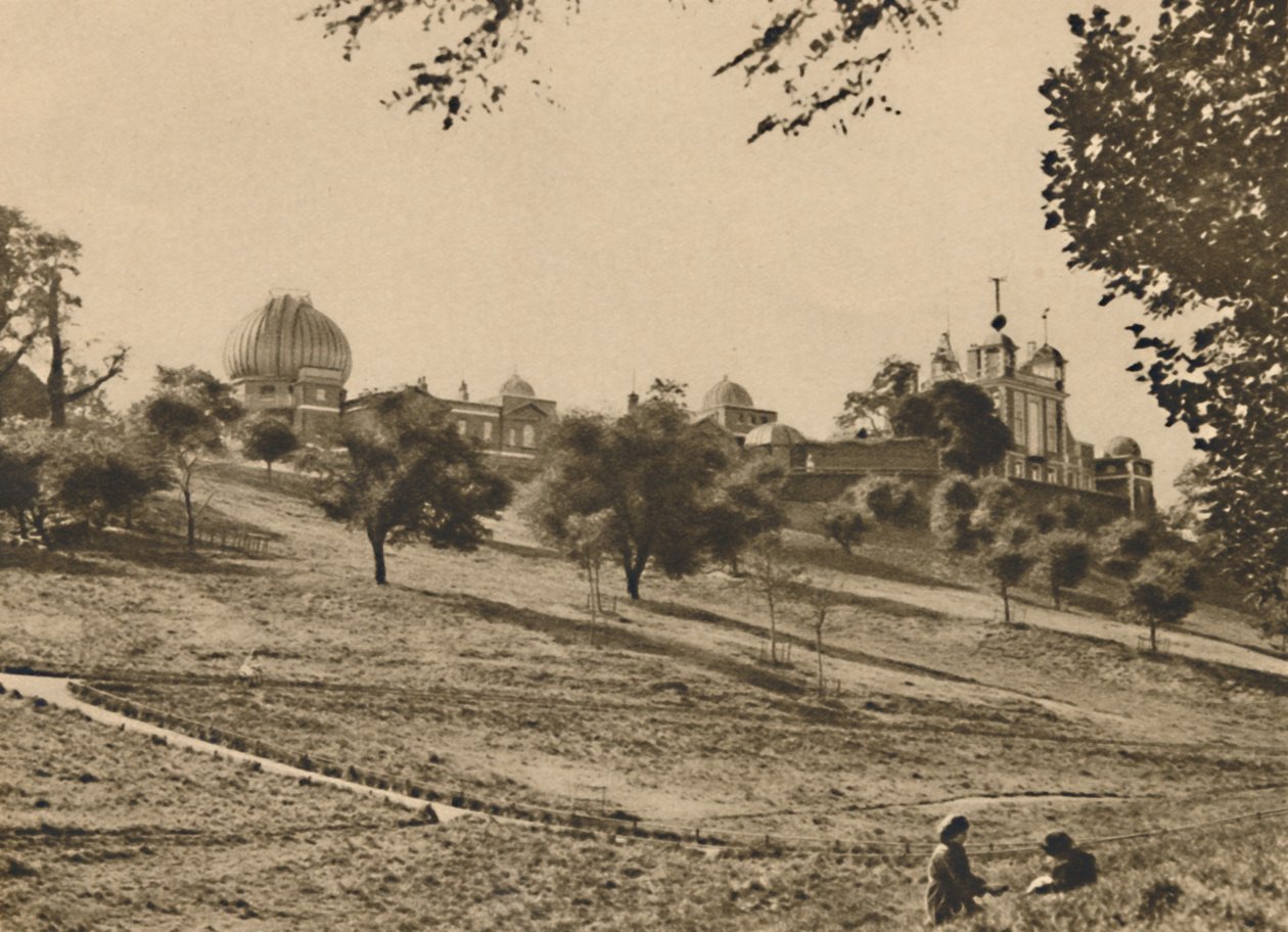 High on a little hill in Greenwich Park - for even little hills are counted high in London by Unbekannt