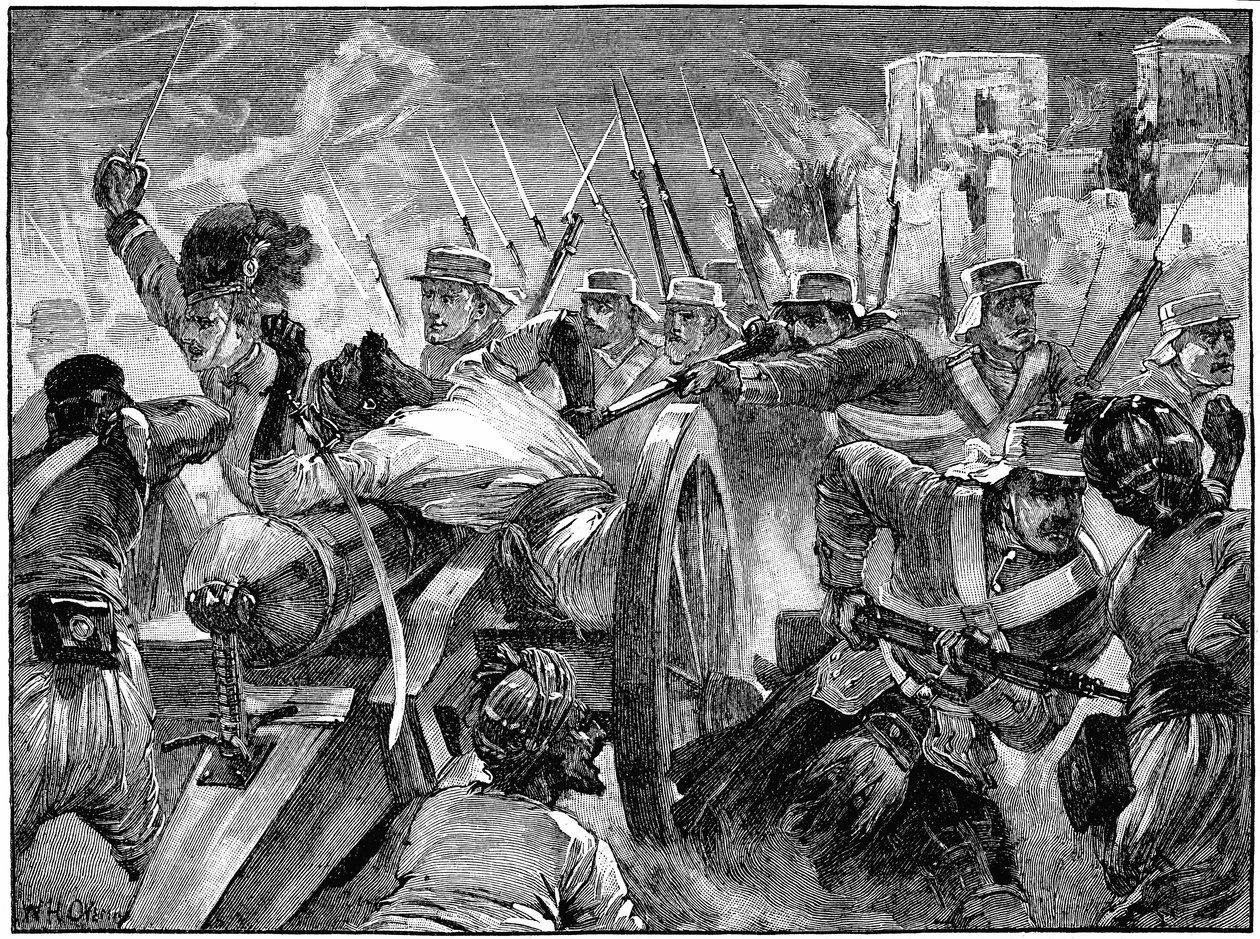 Highlanders Capturing the Mutineers