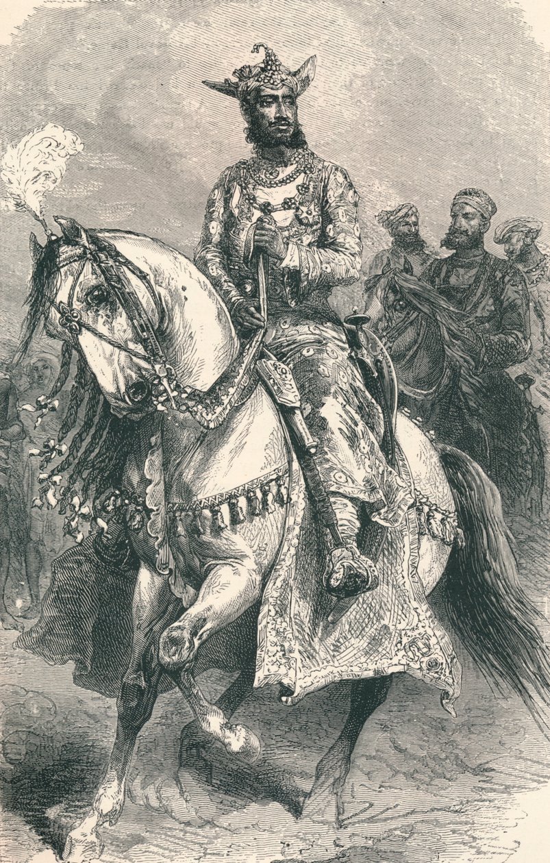 His Highness the Maharajah of Gwalior, 1896 by Unbekannt