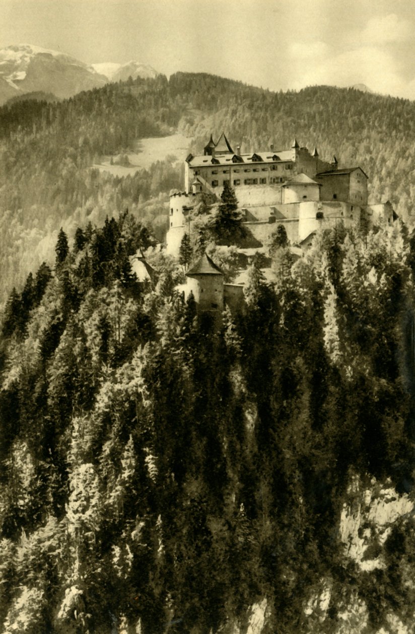 Hohenwerfen Castle, Werfen, Austria by Unbekannt
