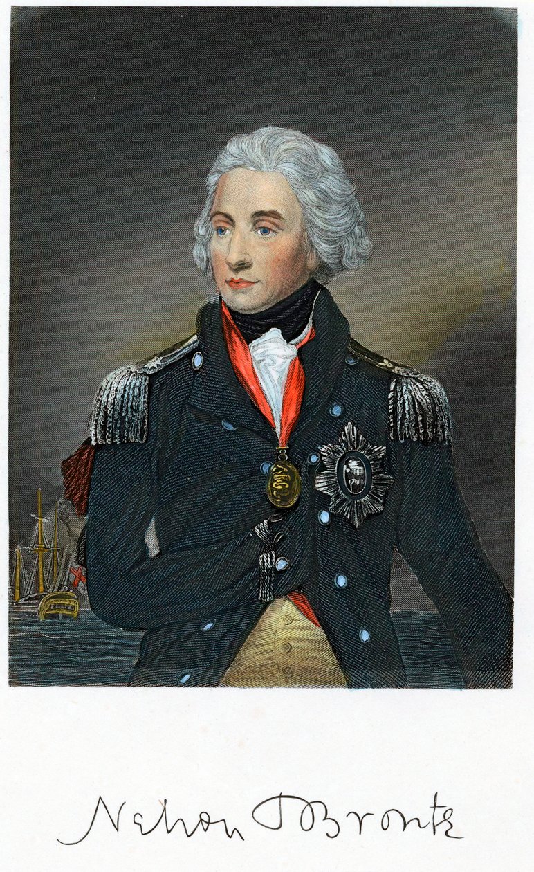 Horatio Nelson, 1st Viscount Nelson, English Naval Commander by Unbekannt