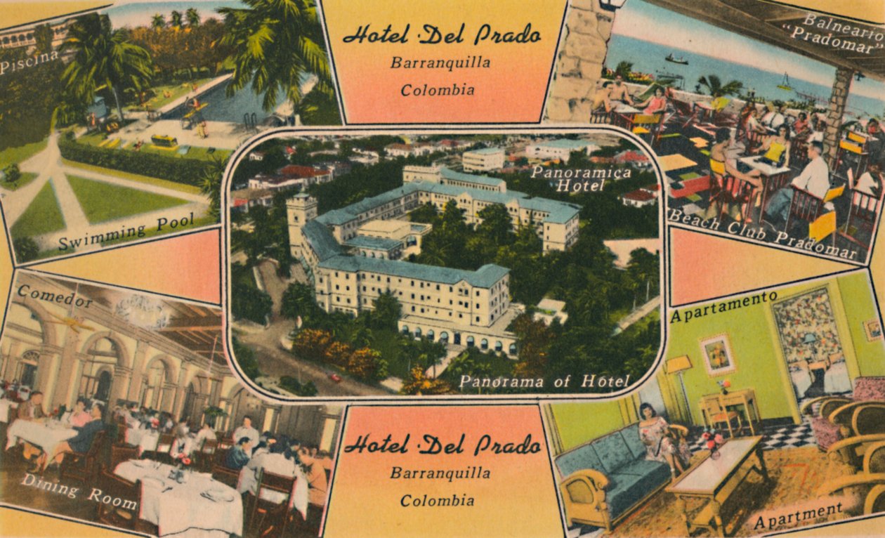 Hotel Del Prado, Barranquilla, Colombia, c1940s by Unbekannt