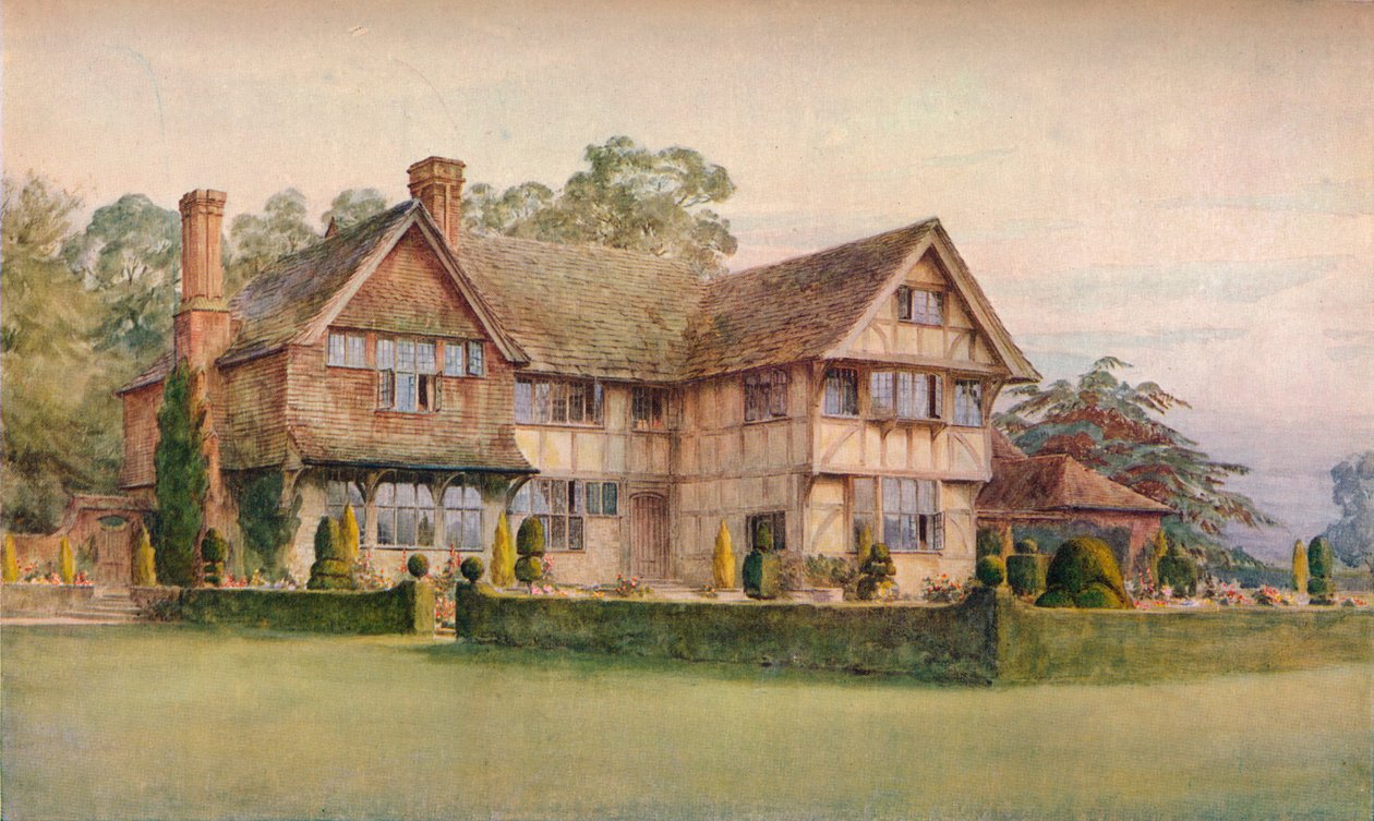 House At Rusper, Near Horsham, Sussex, c1911 by Unbekannt