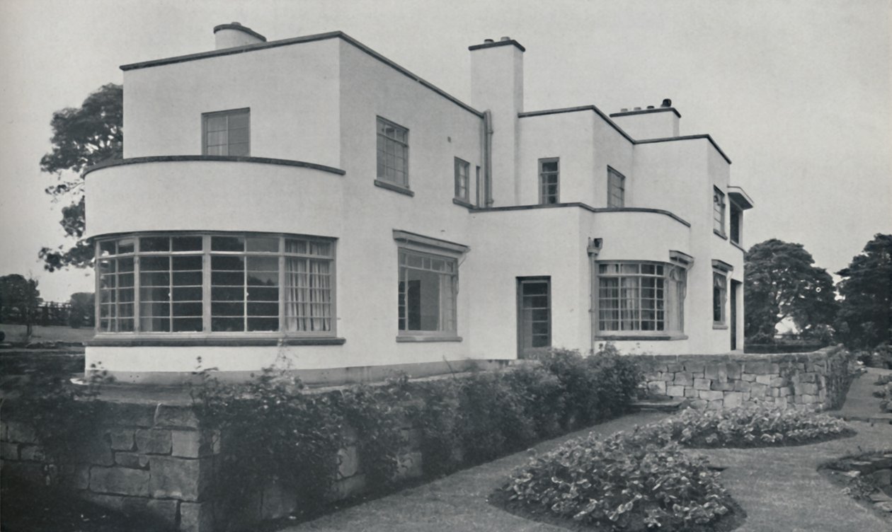 House at Burn Bridge by The Late John Procter, F.R.I.B.A. by Unbekannt