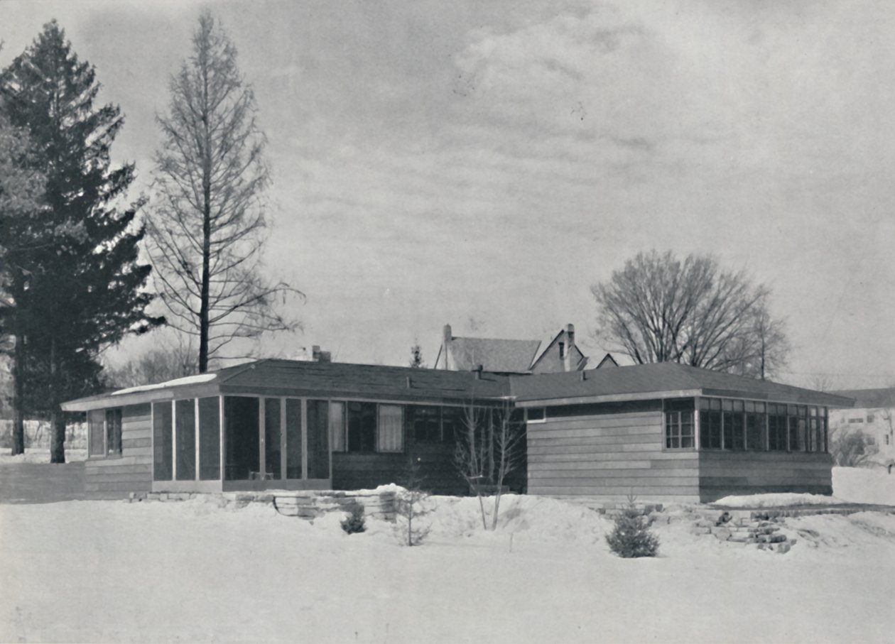 House at Madison, Wis. by William Kaeser, 1942 by Unbekannt