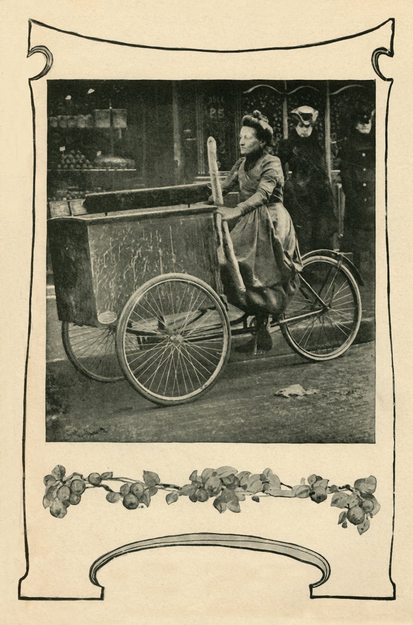 How Bread Is Delivered in Paris by Unbekannt