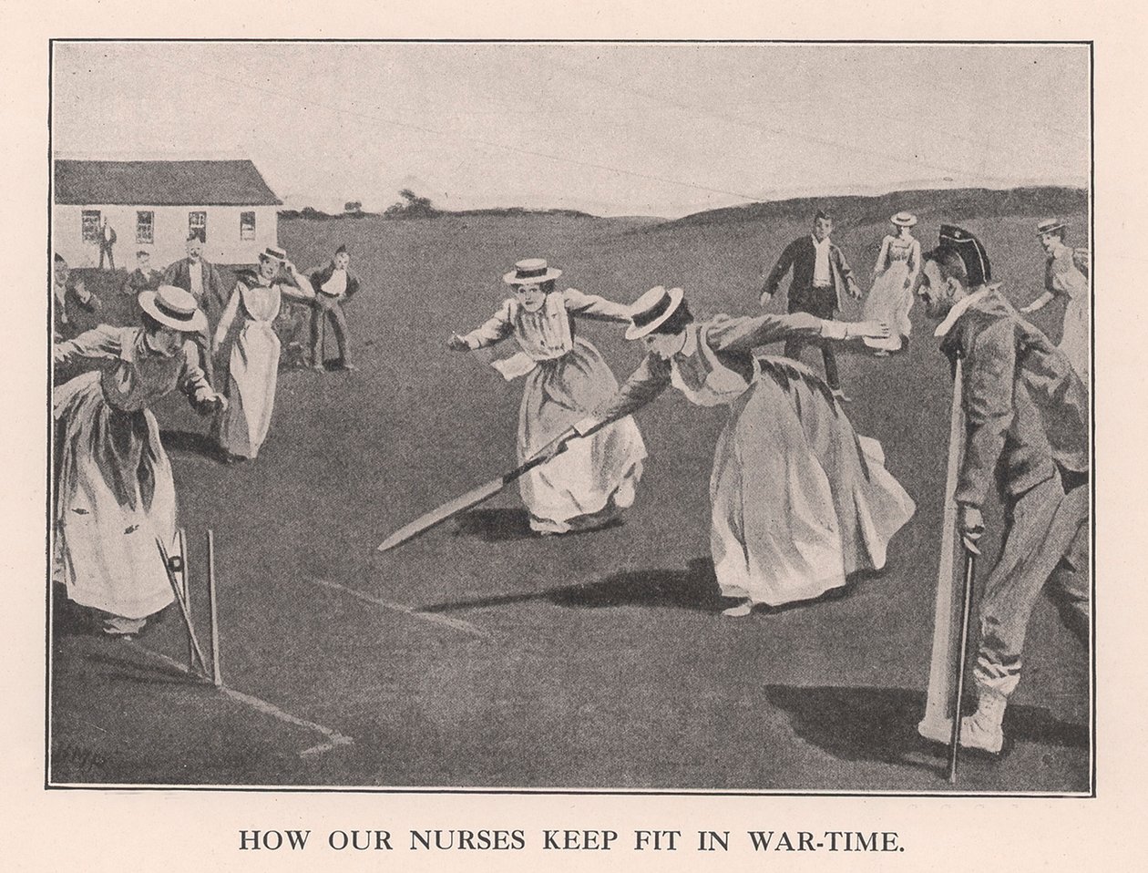 How Our Nurses Keep Fit in War-Time by Unbekannt