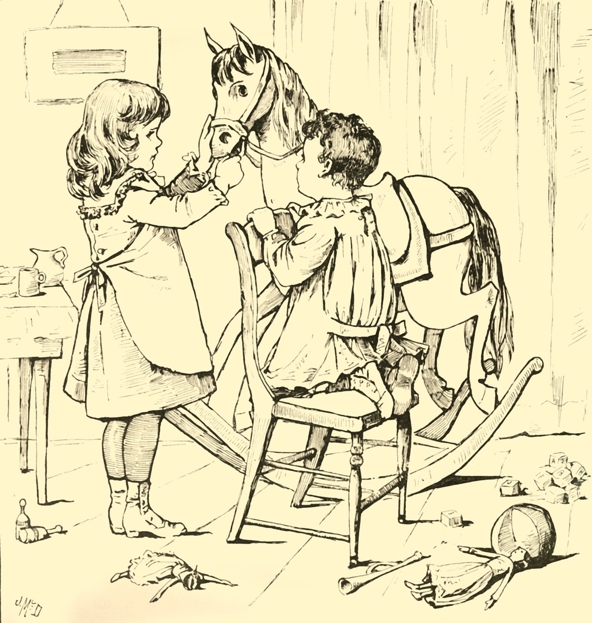 How The Rocking-Horse Ate The Cake by Unbekannt
