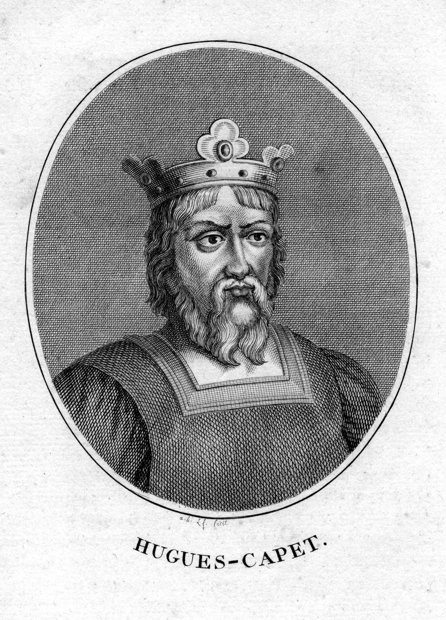 Hugh Capet, King of France by Unbekannt