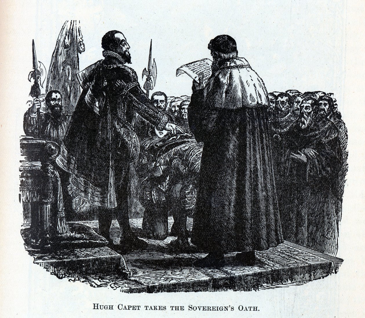 Hugh Capet Takes the Sovereign