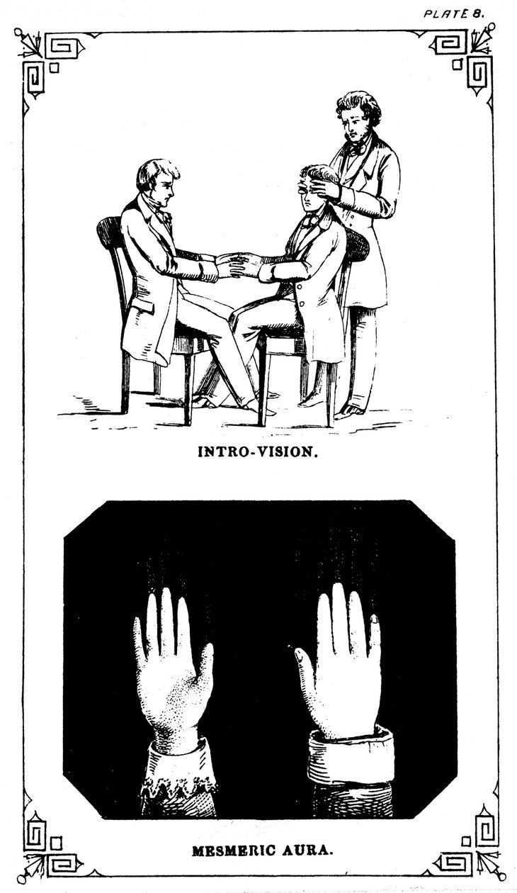 Hypnosis: Introvision Power of Looking into a Body, 1889 by Unbekannt