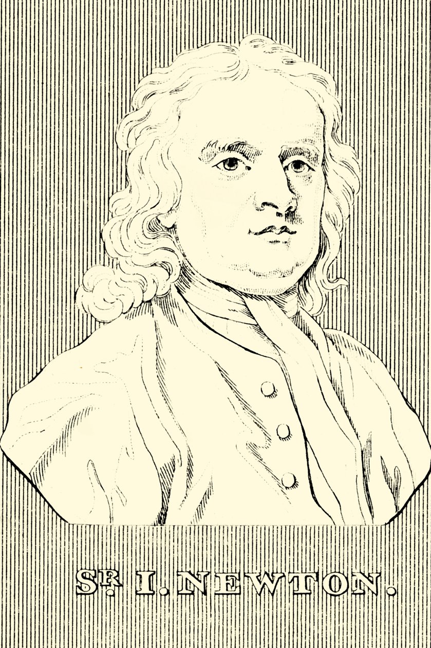 I. Newton, 1642-1727, 1830 by Unbekannt