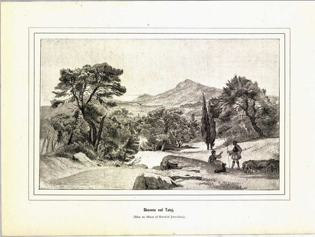 Illustration from the book Brogede Rejsebilleder by Elisabeth Jerichau-Baumann, published by Forlagsbureauet (Copenhagen, 1881) by Unbekannt
