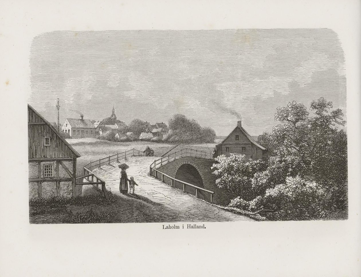 Illustration from the Book Nordiska Taflor by Unknown Author and Published by Albert Bonnier by Unbekannt