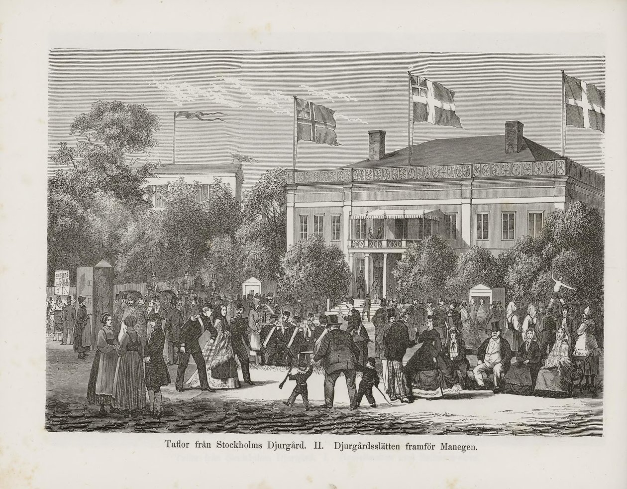 Illustration from the Book Nordiska Taflor by Unknown Author and Published by Albert Bonnier by Unbekannt