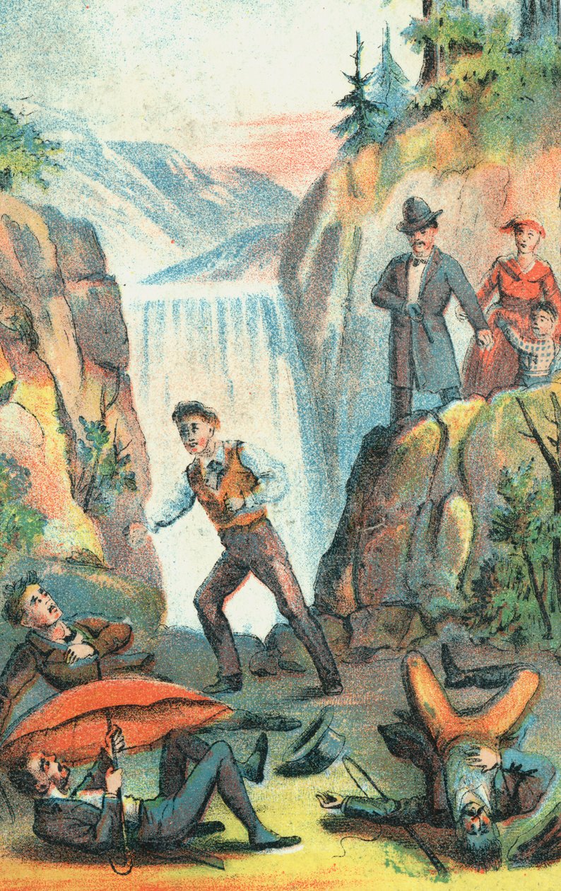 Illustration from a Poster Advertising a Theatrical Production of Uncle Tom