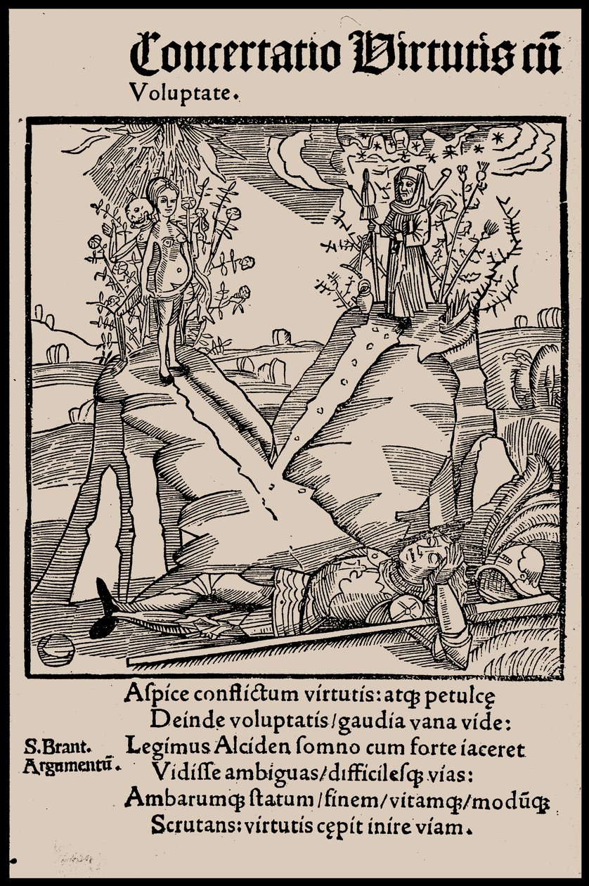 Illustration to the Book Ship of Fools by Sebastian Brant, 1497 by Unbekannt
