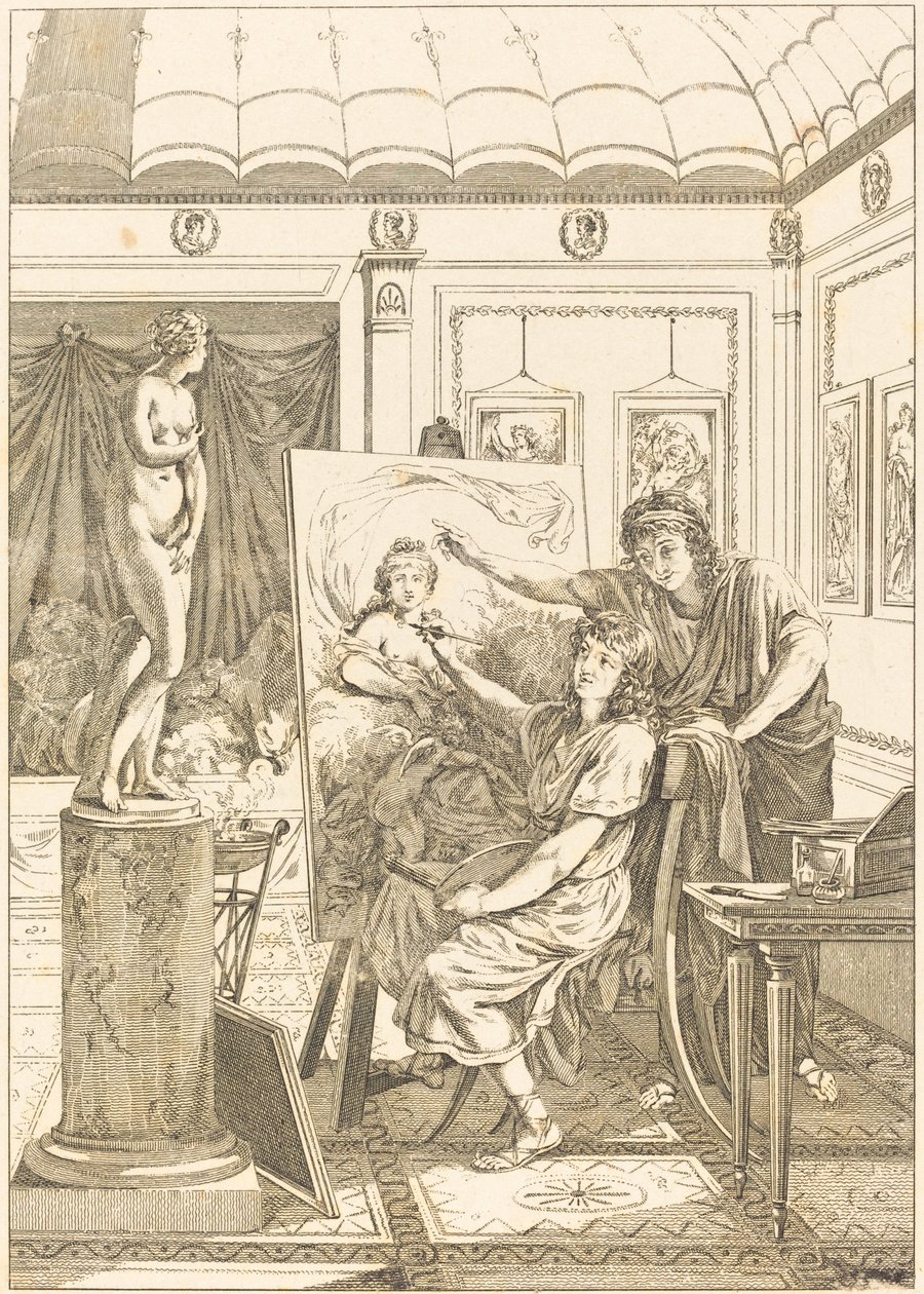 Imitation of Anacreon: The Portrait of Iris by Unbekannt