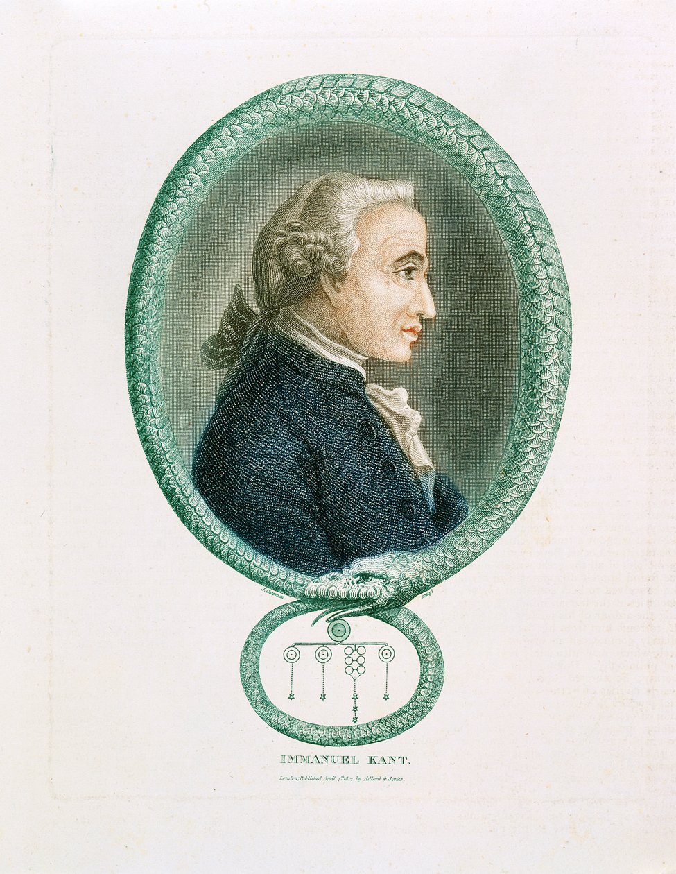 Immanuel Kant, German philosopher by Unbekannt