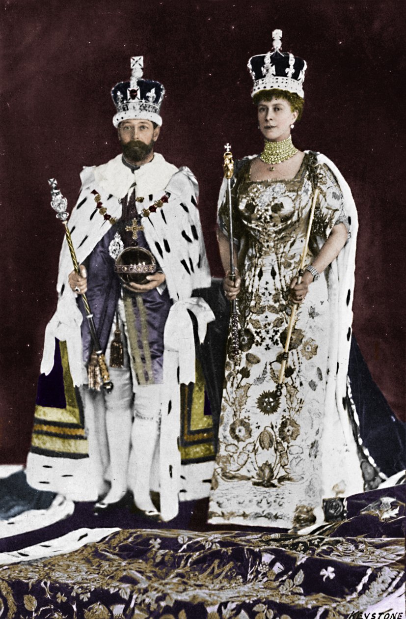 In Spring 1910, King Edward VII Died, in March 1911, King George V Was Crowned by Unbekannt