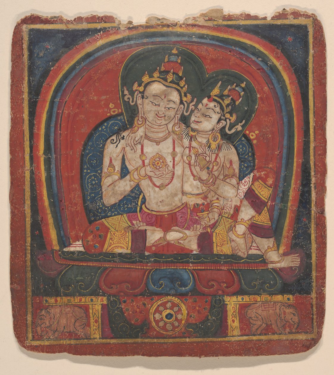 Initiation Card Tsakalis: Vairochana by Unbekannt