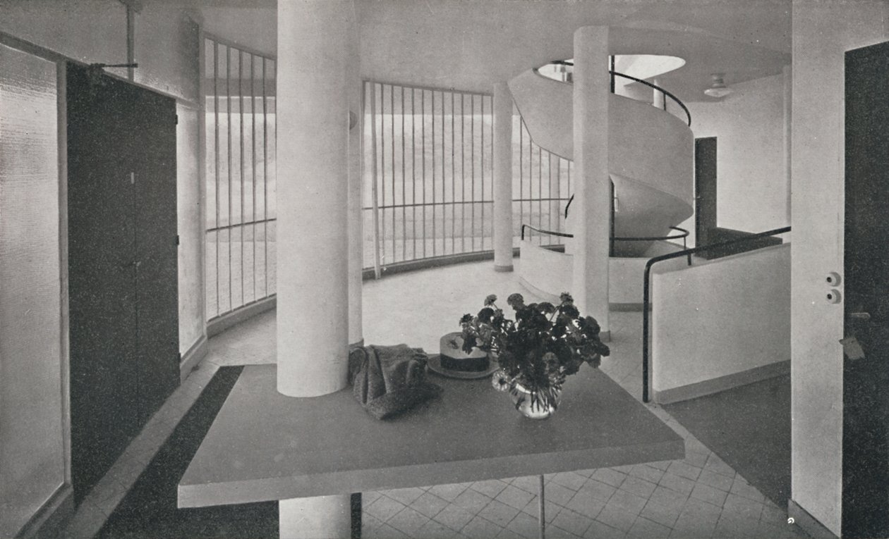 Interior of the Villa at Poissy by Unbekannt