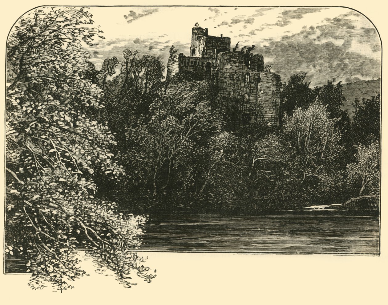 Invergarry Castle, 1898 by Unbekannt