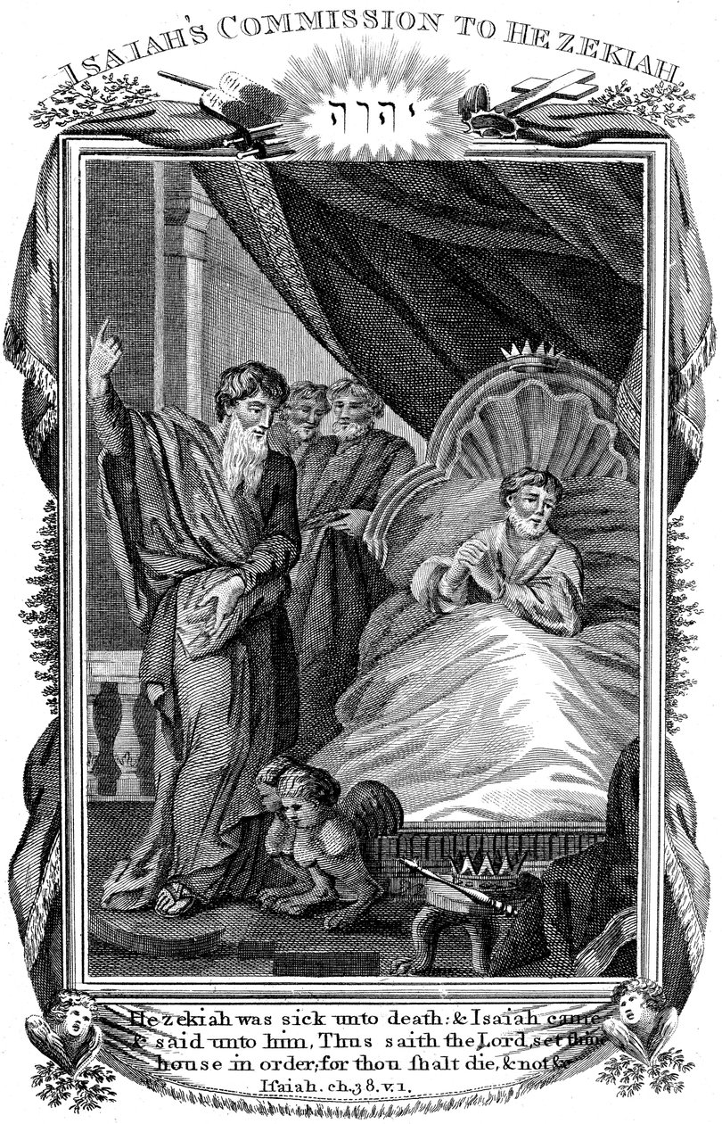 Isaiah, Old Testament Prophet, c1804 by Unbekannt