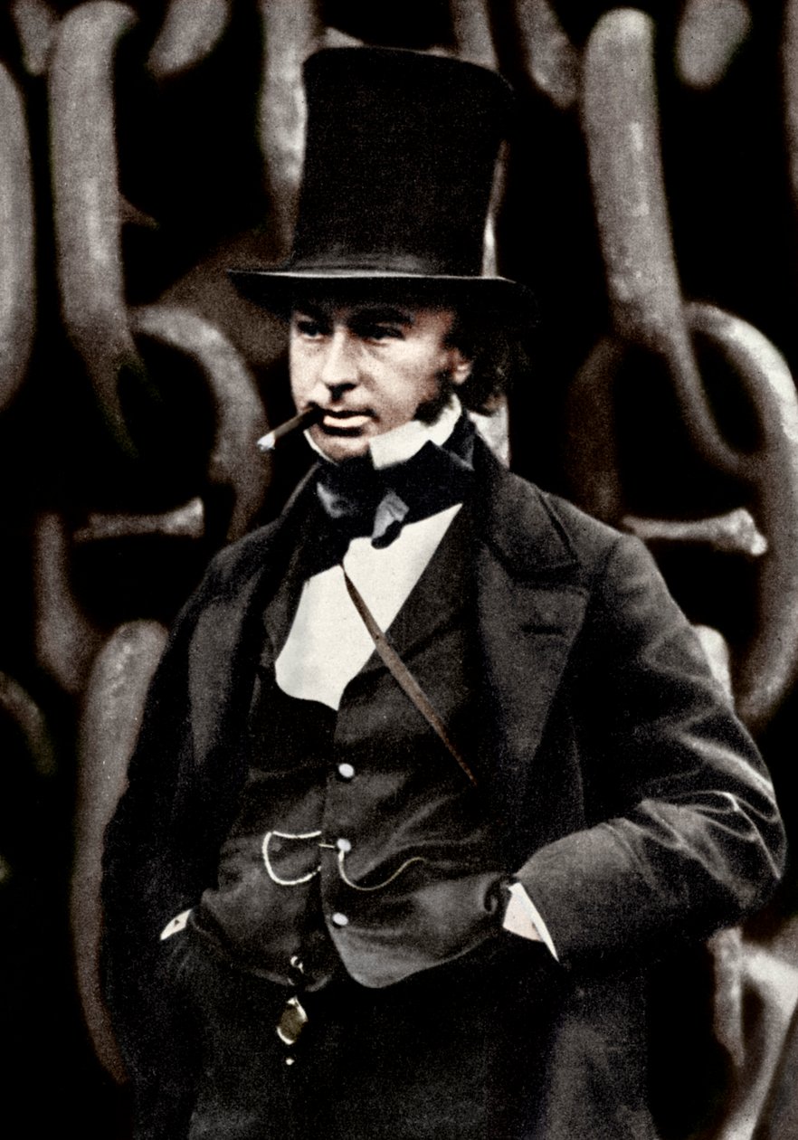 Isambard Kingdom Brunel, British engineer, 1857 1956 by Unbekannt