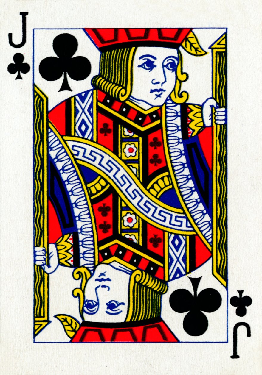 Jack of Clubs from a Deck of Goodall & Son Ltd. Playing Cards, c1940 by Unbekannt