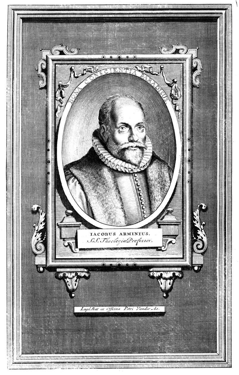 Jacobus Arminius, Dutch Theologian and Professor in Theology at the University of Leiden by Unbekannt