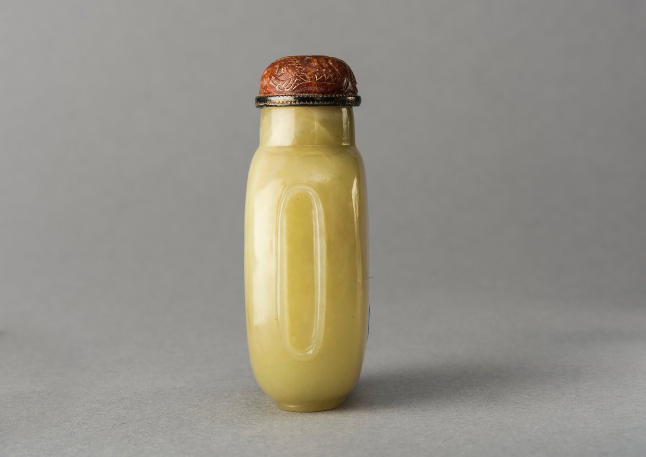 Jade snuff bottle, China, Qing dynasty by Unbekannt