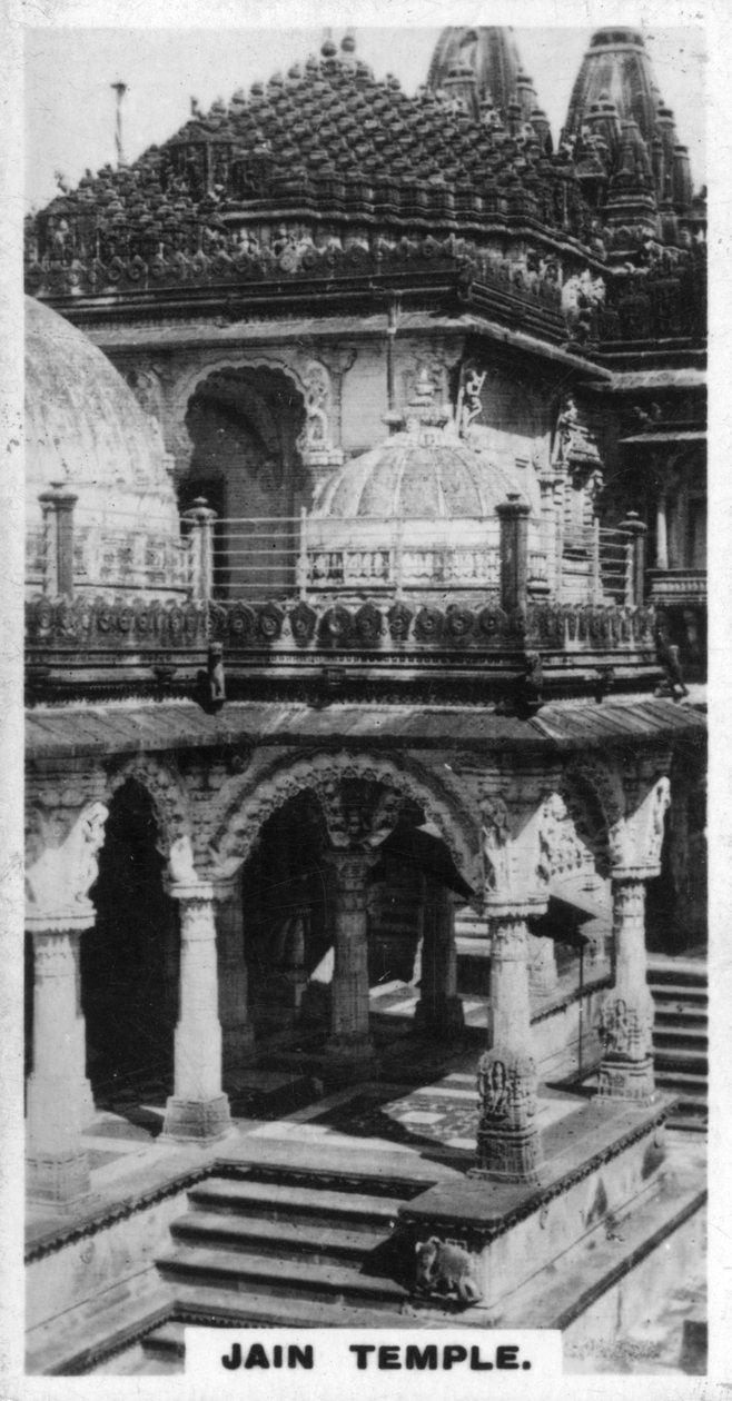 Jain temple, Ahmedabad, India by Unbekannt