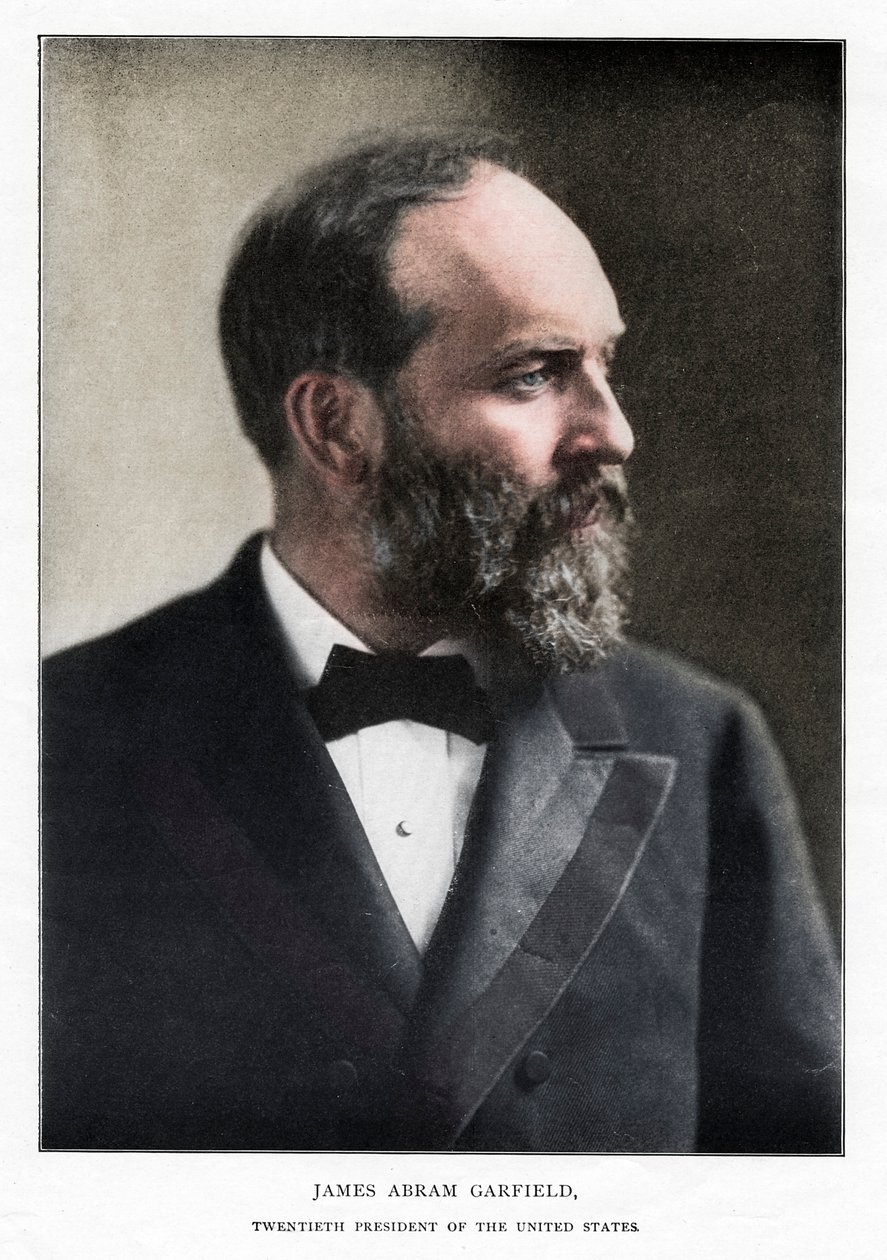 James Abram Garfield, 20th President of the United States by Unbekannt