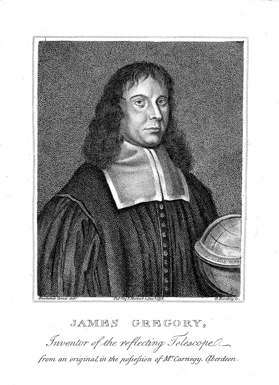 James Gregory, 17th century Scottish mathematician and astronomer by Unbekannt