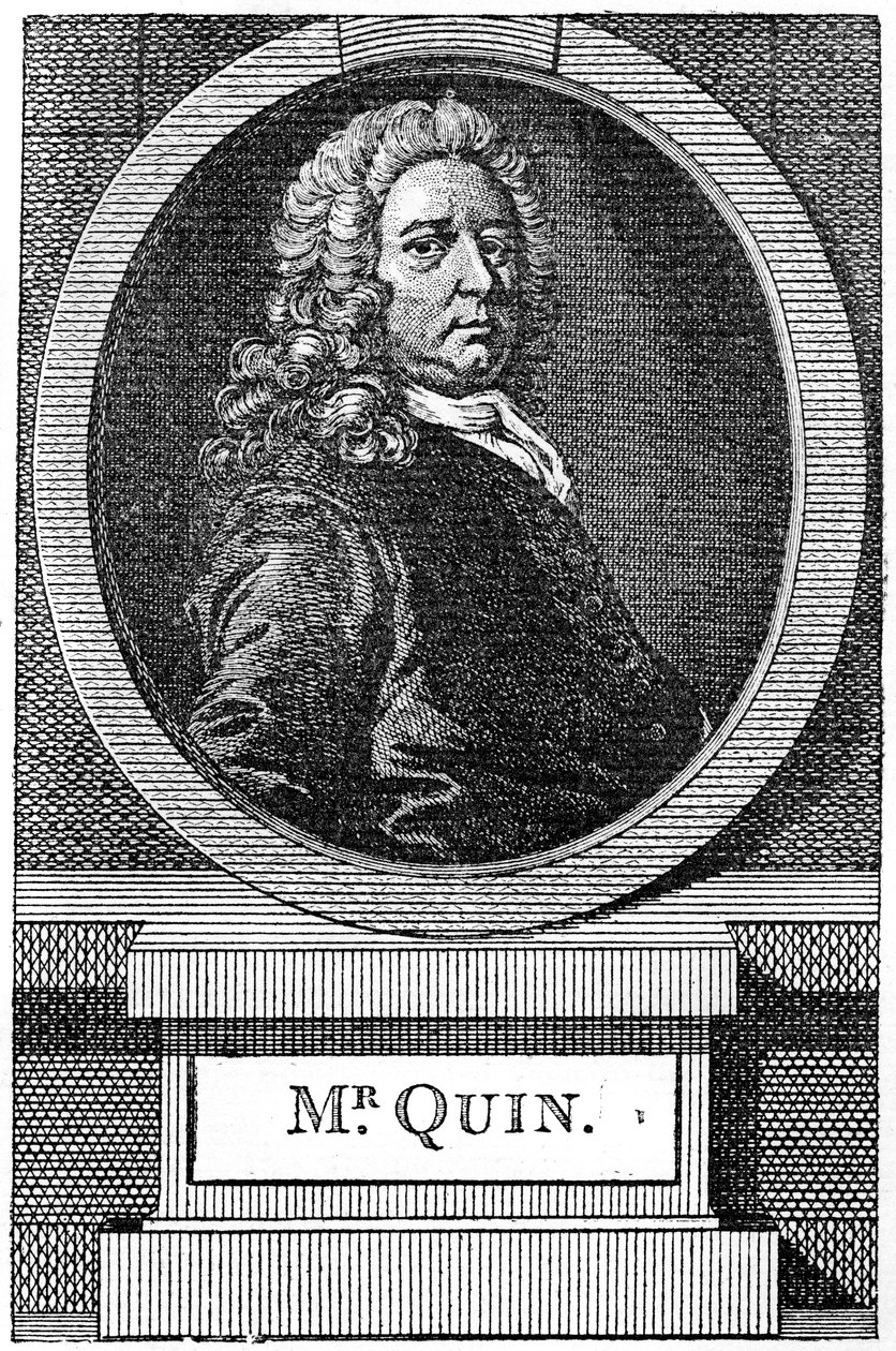 James Quin, English Actor by Unbekannt