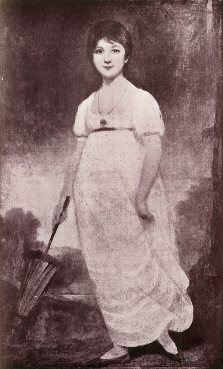 Jane Austen, c1789, 1919 by Unbekannt