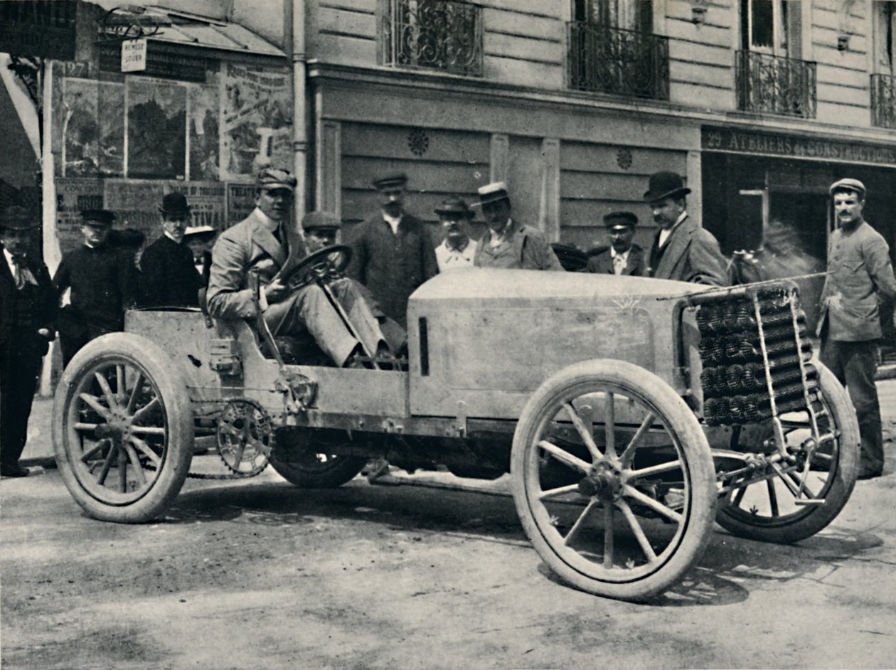 Jarrott before the Beginning of the Race of Death, 1937 by Unbekannt