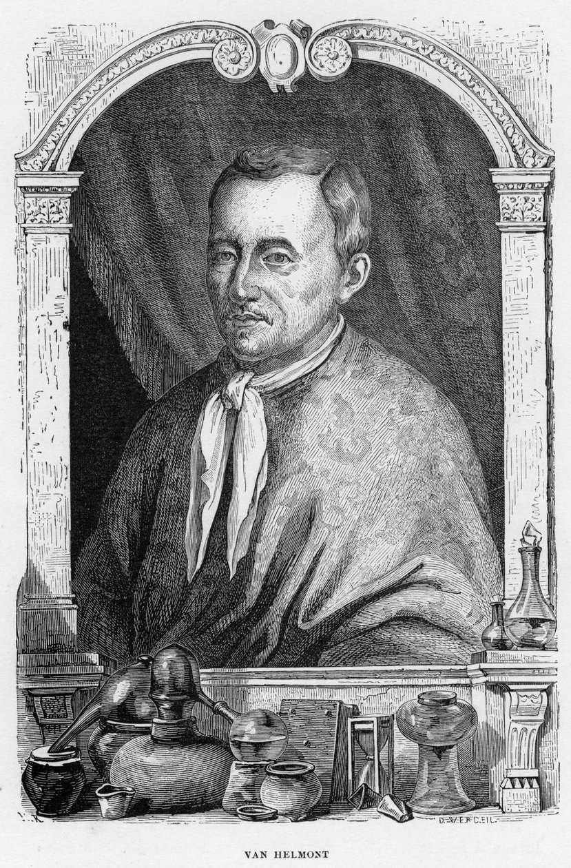 Jean Baptiste von Helmont, Belgian Physician and Chemist by Unbekannt