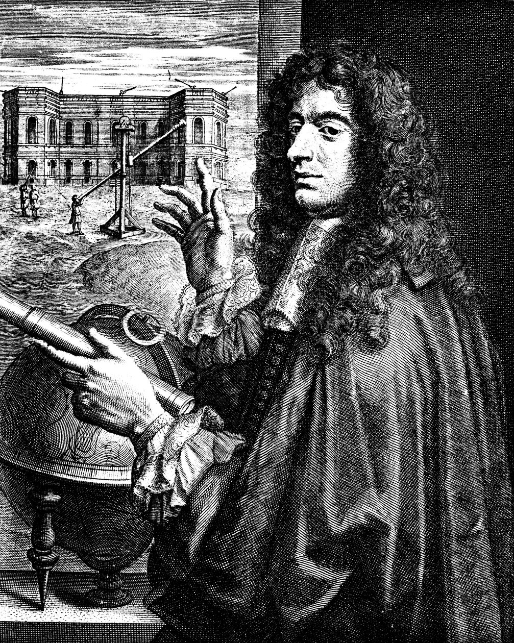 Jean Dominique Cassini, Italian-born French astronomer by Unbekannt