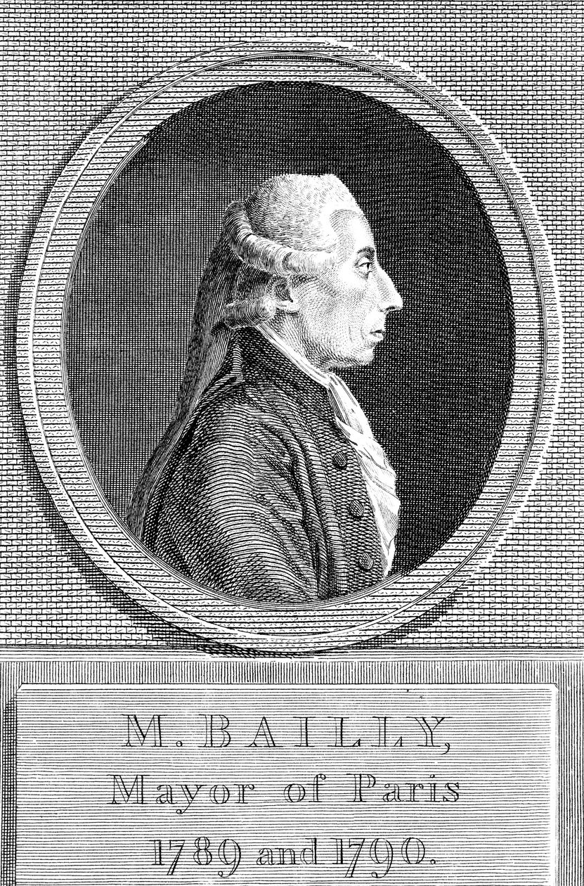 Jean Sylvain Bailly, French astronomer, writer and politician by Unbekannt