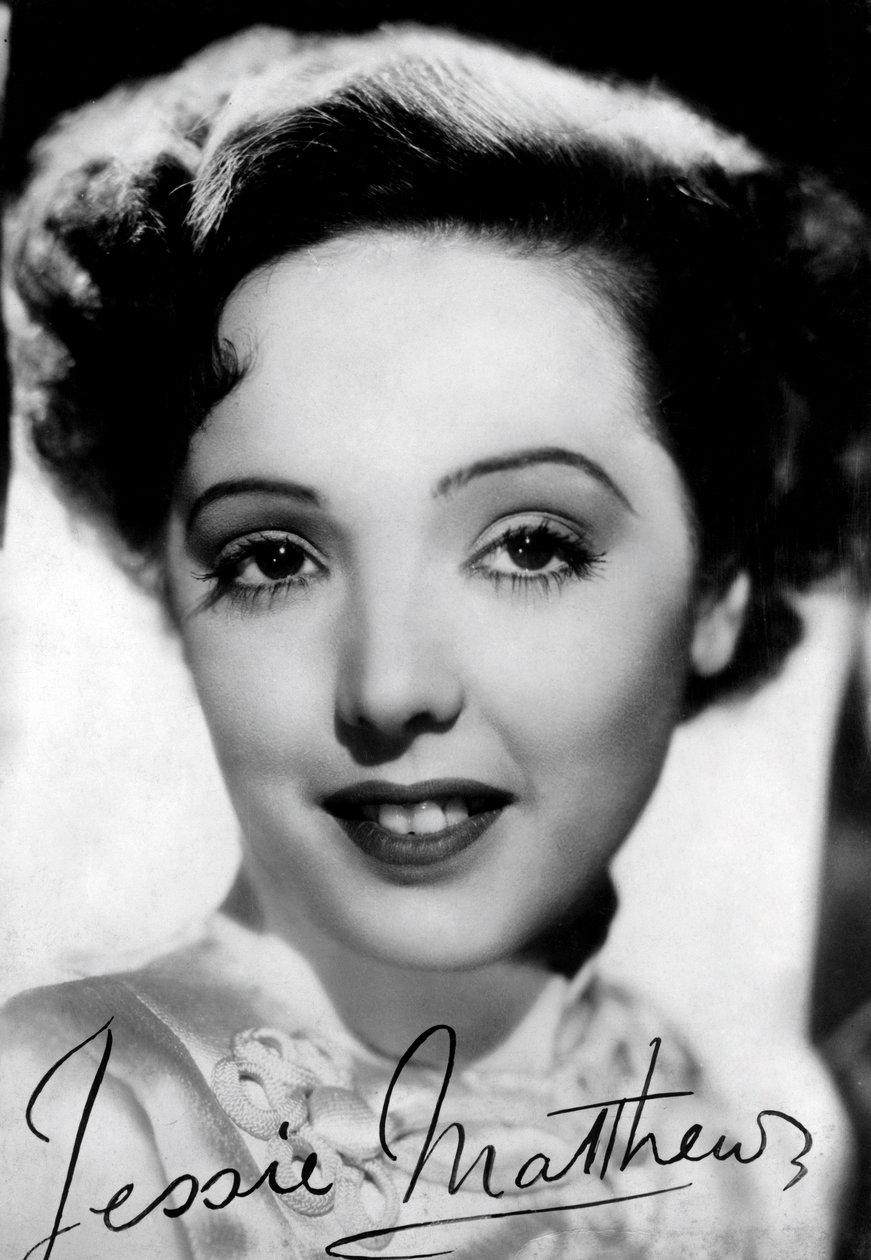 Jessie Matthews, English Actress, Dancer and Singer, c1930s-c1940s by Unbekannt
