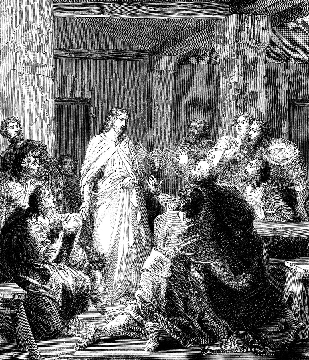 Jesus Christ Appearing to His Disciples After His Resurrection by Unbekannt