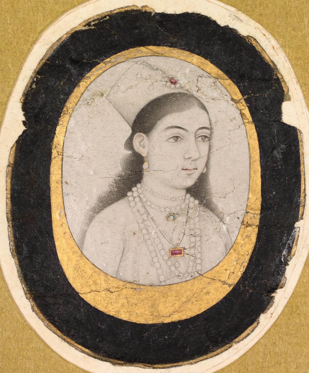 Jewel Portrait of a Young Girl by Unbekannt Unbekannt