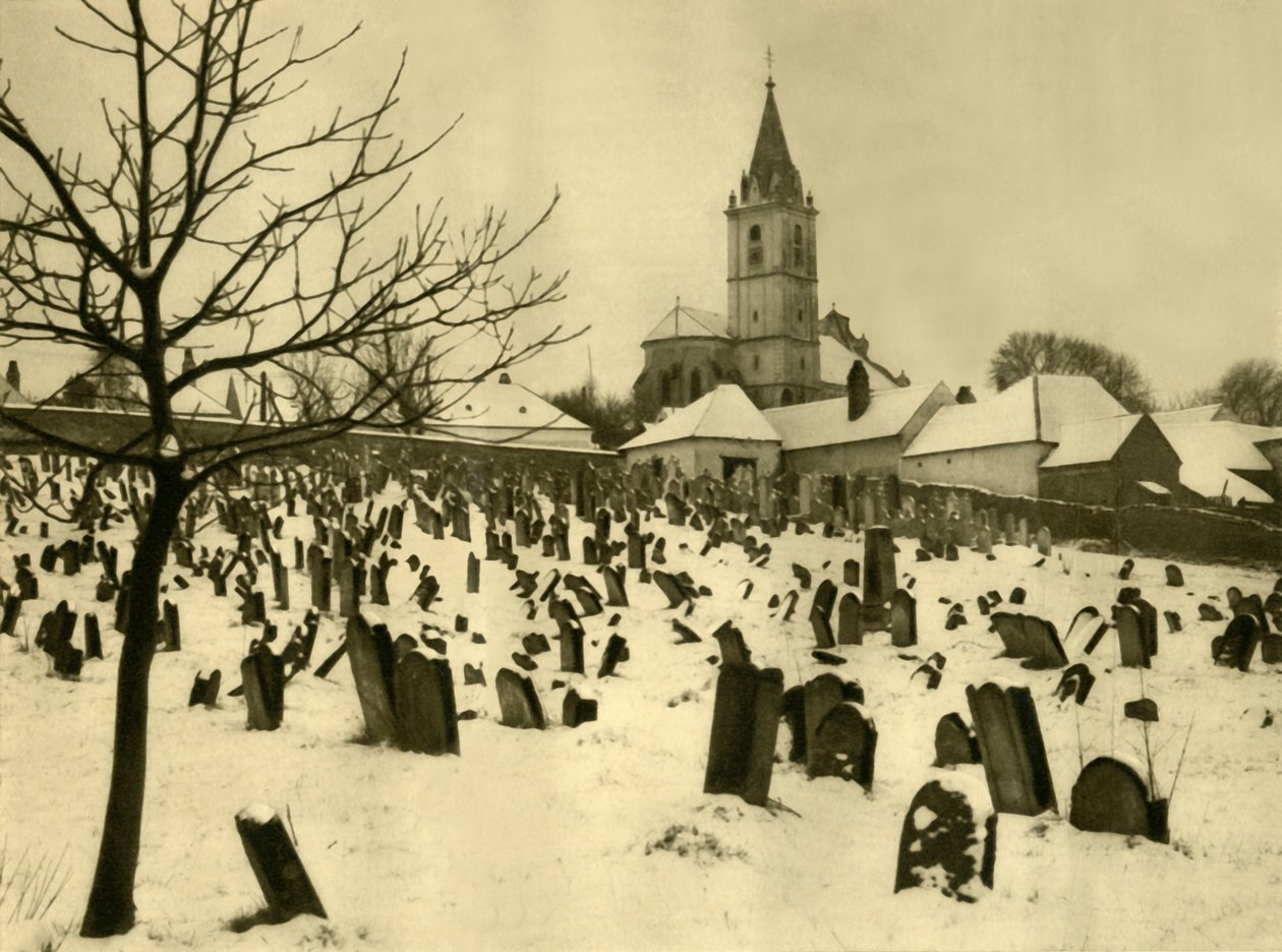 Jewish cemetery, Mattersburg, Burgenland, Austria, c1935.  by Unbekannt