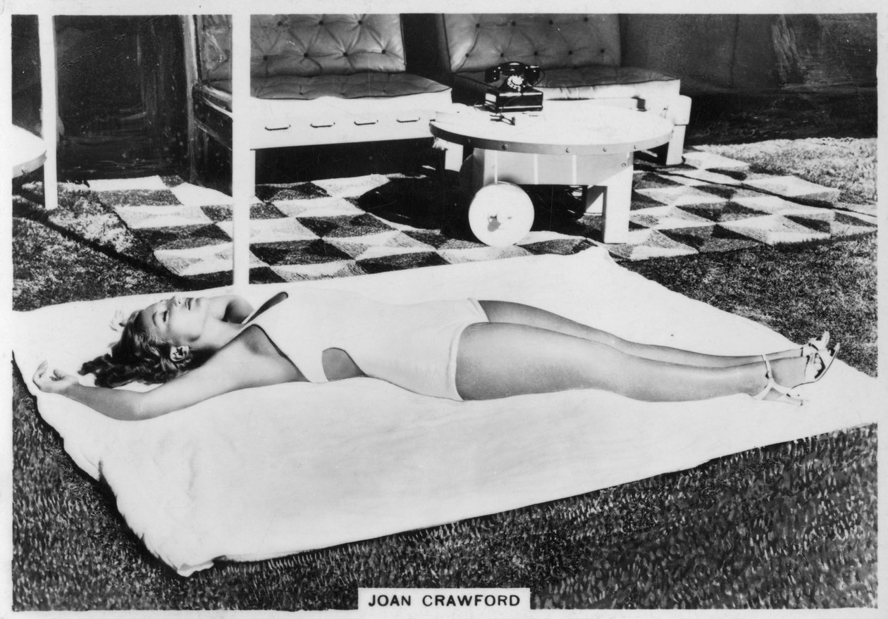 Joan Crawford, American Actress and Film Star by Unbekannt