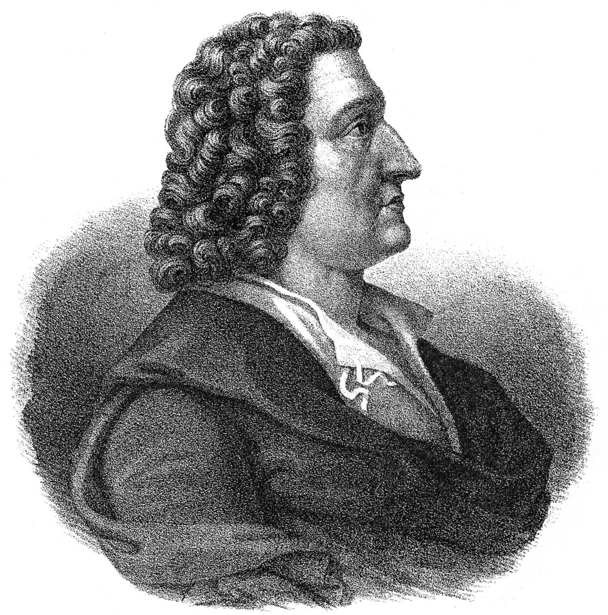 Johann Friedrich Böttger, German Chemist and Ceramicist by Unbekannt