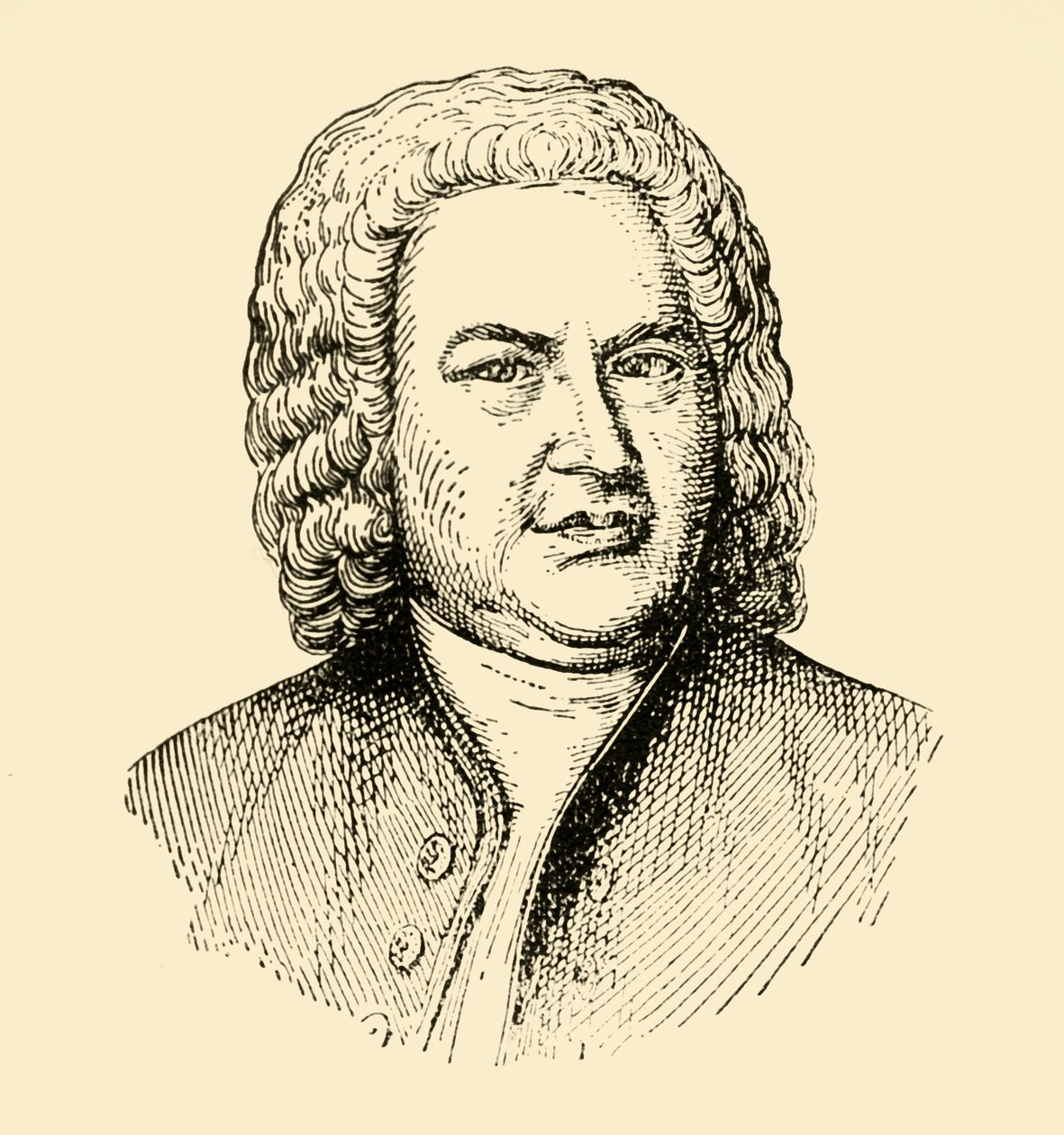 Johann Sebastian Bach by Unbekannt