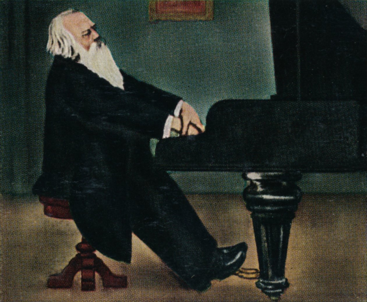 Johannes Brahms by Unbekannt