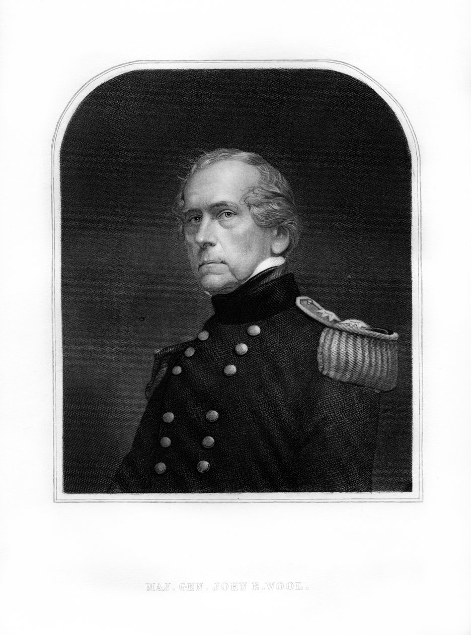 John Ellis Wool, Officer in the United States Army, 1872 by Unbekannt